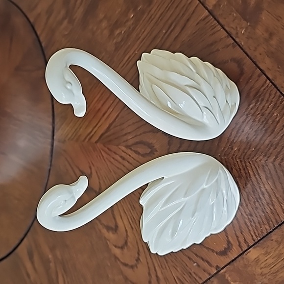 Other - 8" White Swans, S/2